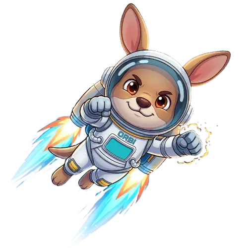 ORBI — the Space Toys astronaut mascot
